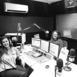 Becci & Amy in the studio for the very first time!